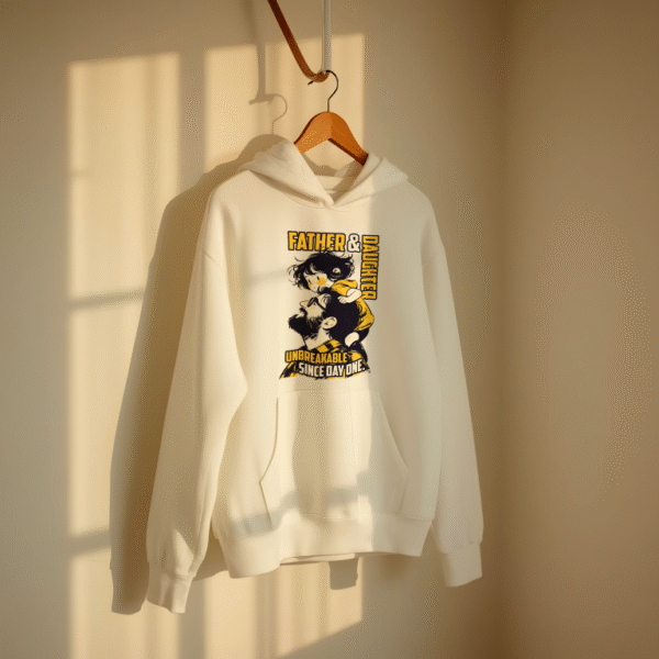 father and daughter Mockup1 Father & Daughter Unisex Hoodie
